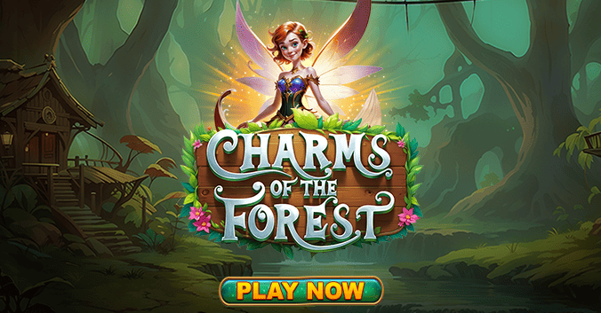 Discover the enchanting world of 'Charms of the Forest' slot game at Eternal Slots Casino. Play now to experience magical wins with fairy-themed gameplay, stunning visuals, and exciting features in this online slot adventure!